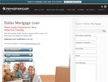 Tablet Screenshot of mydallasmortgage.com